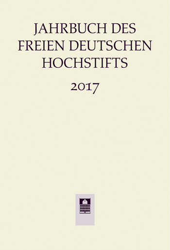 Buchcover von »Goethe und das Café Juchheim in Frankfurt«