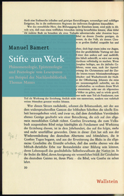Buchcover von »Stifte am Werk«