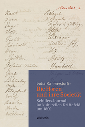 Buchcover des Titels &raquo;Die Horen und ihre Societät&laquo;