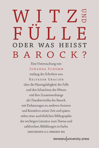 Buchcover von »Witz und Fülle. Oder was heißt barock?«