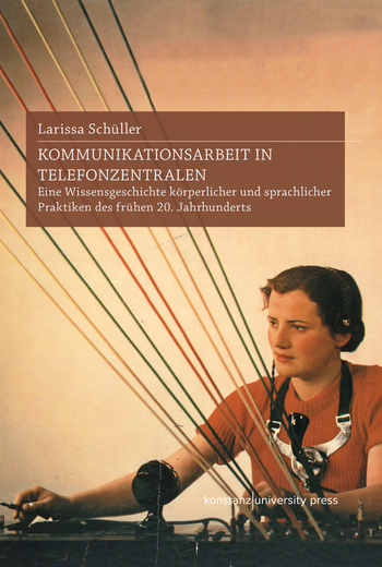 Buchcover: Kommunikationsarbeit in Telefonzentralen